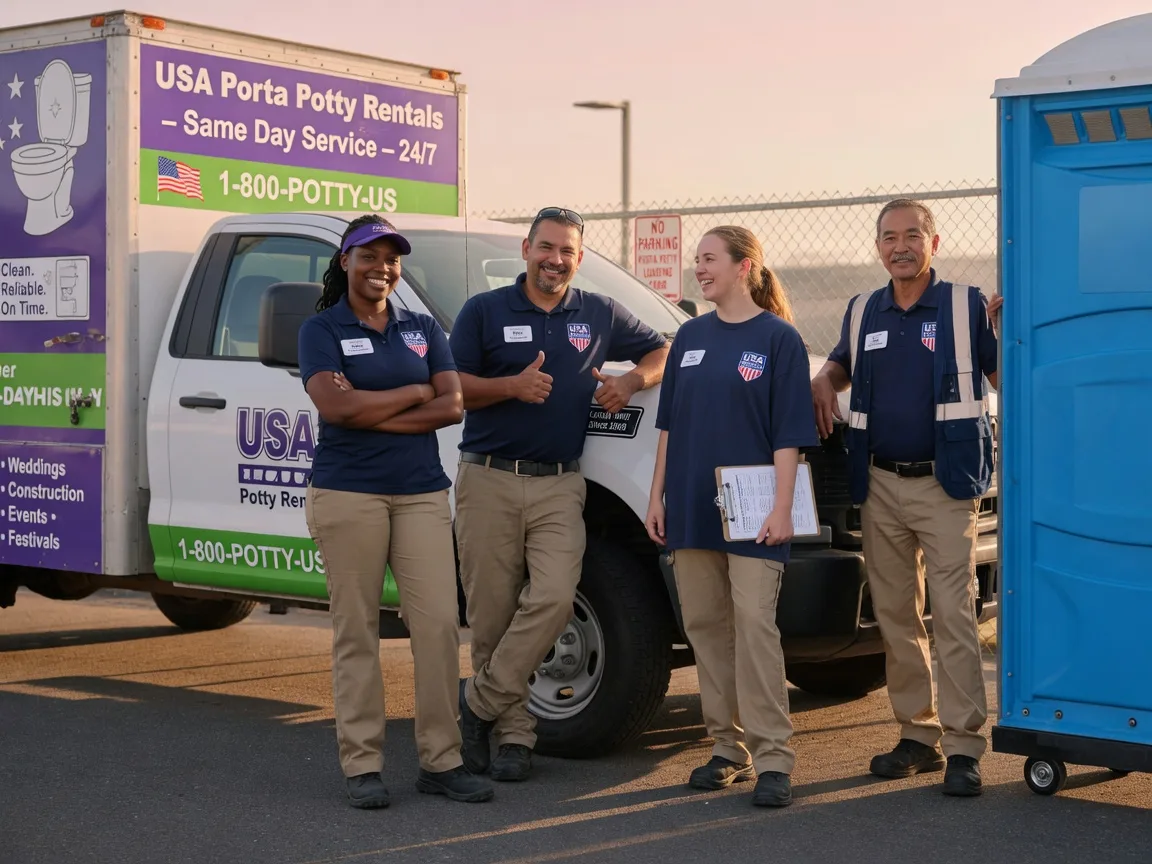 Porta Potty Rental company in Mather, PA